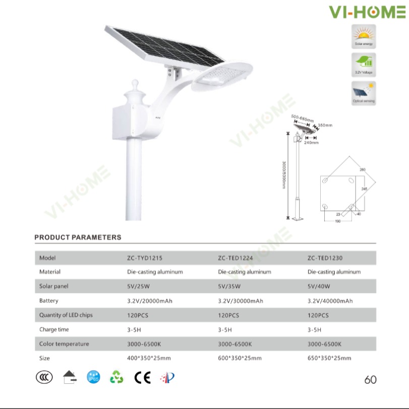 Đèn Công Viên ZC-TYD1215