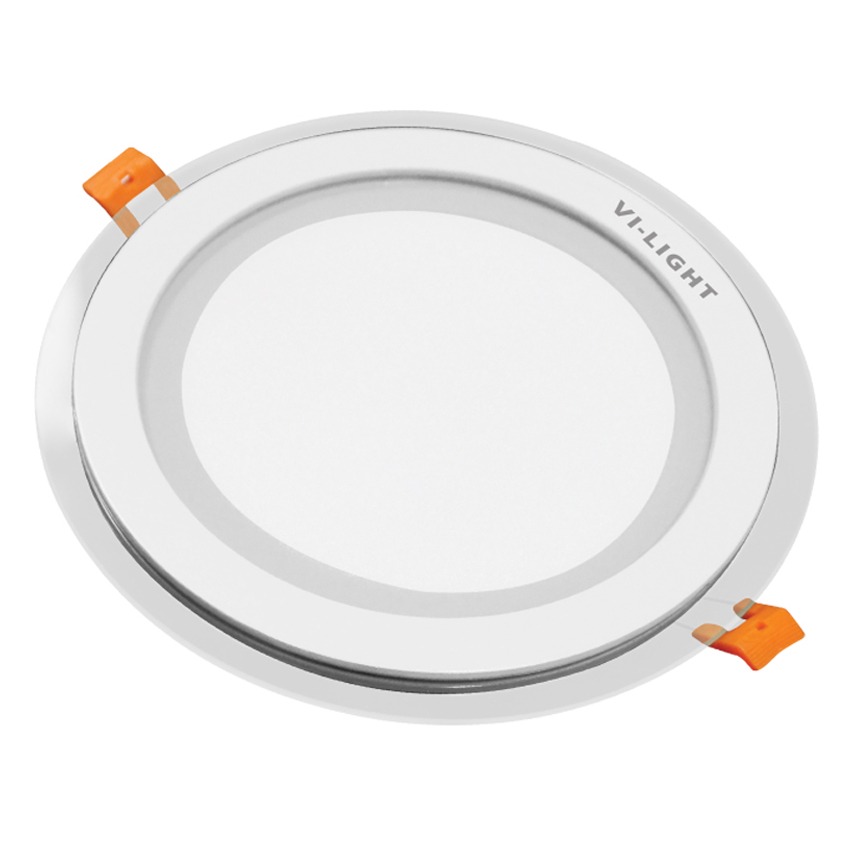 Đèn Led Downlight 18W âm trần tròn LRE02R18W(kính) VI-LIGHT ánh sáng trắng